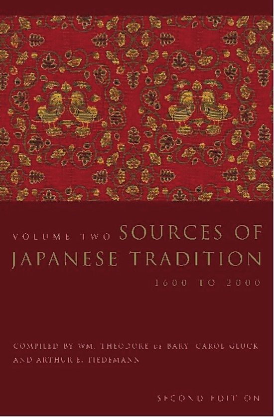 Sources of Japanese Tradition - cover