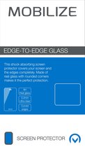 Mobilize Edge To Edge Full Glue Gehard Glas Screenprotector Geschikt voor Honor Magic 3 5G - Zwart