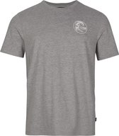 O'Neill T-Shirt Men Circle surfer Silver Melee -A L - Silver Melee -A 100% Katoen Round Neck