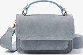 VIA VAI Bowie Sass S - Crossbodytas - Blauw - Suede