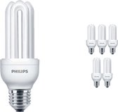 Voordeelpak 6x Philips Genie ESaver 11W 827 E27 | Zeer Warm Wit.