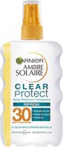 AMBRE SOLAIRE Garnier Invisible Sun Protector Spray Clear Protect SPF30 - 200 ml