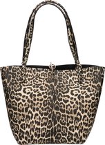 Guess Alby Toggle Tote dames tas - Leopard - Maat Geen