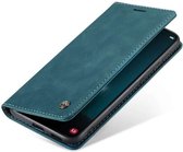 Samsung Galaxy S22 hoesje - Wallet Case - Blauw - Caseme