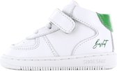 Baby | Babysneakers | Jongens | white green | Leer | Shoesme | Maat 18