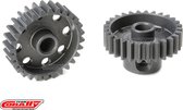 Team Corally - 48 DP Motortandwiel - Kort - Hard geanodiseerd AL7075 - 28 Tanden - Motoras dia. 3.17mm