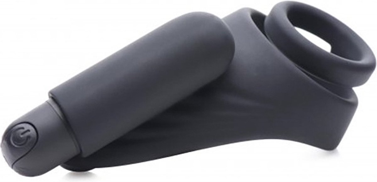 Goedkoopste XR Brands Silicone Vibrating Cockring black