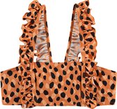 Leopard Spots meisjes bandeau bikinitop