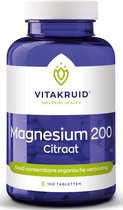 Vitakruid / Magnesium 200 Citraat - 100 tabletten