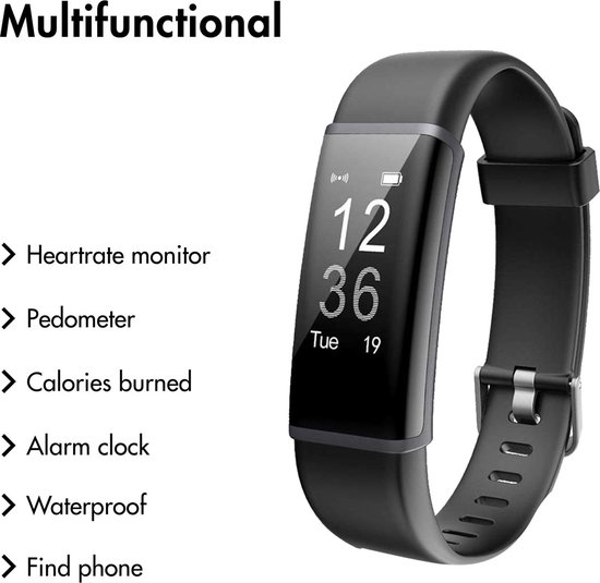 Lintelek Activity Tracker Smartwatch Dames en Heren ID130Plus HR