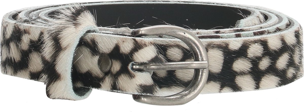 Hide & Stitches El Paso Riem - Reverse Leopard