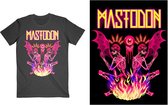 Mastodon Heren Tshirt -M- Double Brimstone Neon Zwart