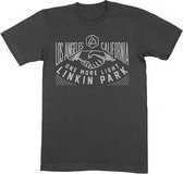 Linkin Park Heren Tshirt -L- Light In Your Hands Zwart