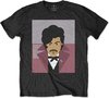 Prince - Many Faces Heren T-shirt - L - Zwart
