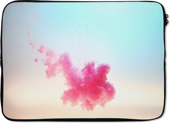 Housse ordinateur 13 pouces 34x24 cm - Abstract Sky - Housse Macbook & Laptop Pink cloud - Housse ordinateur portable avec photo