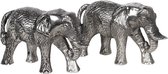 Peper en zout Stel Set van 2 Olifant 11*4*7 cm Zilverkleurig Aluminium Zout en Peper Strooiset
