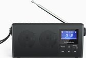 Avantree - Soundbyte 860s -Portable FM Radio with Bluetooth 5.0 Speaker & SD Card MP3 Player 3-in-1, 6W Wireless Speaker, Auto Channel Scan & Preset, 8H Rechargeable Battery