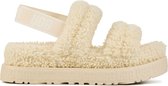 UGG Vrouwen Suède    Harde zool  Pantoffels / open Sloffen - 1120876 - Wit - Maat 42