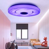 plafondlamp - WIFI - 300W - RGB - Dimbaar - Muziek - Remote APP control - Plafondverlichting - voor thuis - bluetooth speaker verlichtingsarmatuur
