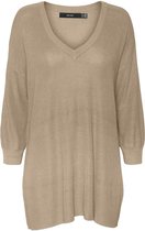 Vero Moda Trui Vmnewlexsun 3/4 Long V-neck Blouse 10261281 Nomad Dames Maat - XS