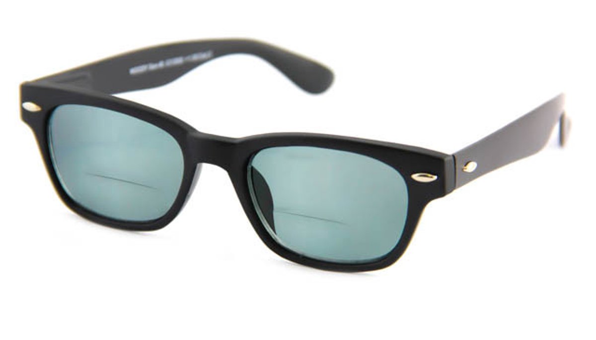 INY Woody Bifocaal - Zwart +3.00 - Leeszonnebril