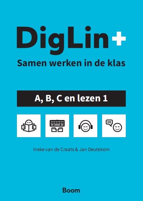 DigLin+ A, B, C en lezen 1 - cover