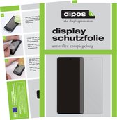 dipos I 2x Beschermfolie mat compatibel met Vivo X60 Pro Folie screen-protector (expres kleiner dan het glas omdat het gebogen is)