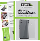 dipos I 2x Beschermfolie mat compatibel met Gigaset  GS5 Achterkant Folie screen-protector (expres kleiner dan het glas omdat het gebogen is)