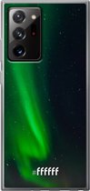 6F hoesje - geschikt voor Samsung Galaxy Note 20 Ultra -  Transparant TPU Case - Northern Lights #ffffff
