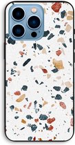 CaseCompany® - iPhone 13 Pro Max hoesje - Terrazzo N°4 - 100% Biologisch Afbreekbaar - Duurzaam - Biodegradable Soft Case - Milieuvriendelijke Print op Achterkant - Zwarte Zijkanten - Bescher