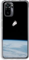 CaseCompany® - Redmi Note 10 Pro hoesje - Alone in Space - Soft Case / Cover - Bescherming aan alle Kanten - Zijkanten Transparant - Bescherming Over de Schermrand - Back Cover