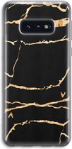 CaseCompany® - Galaxy S10e hoesje - Gouden marmer - Soft Case / Cover - Bescherming aan alle Kanten - Zijkanten Transparant - Bescherming Over de Schermrand - Back Cover
