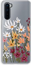 CaseCompany® - OnePlus Nord hoesje - Painted wildflowers - Soft Case / Cover - Bescherming aan alle Kanten - Zijkanten Transparant - Bescherming Over de Schermrand - Back Cover