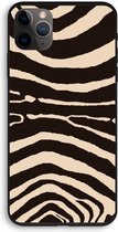 Case Company® - iPhone 11 Pro hoesje - Arizona Zebra - 100% Biologisch Afbreekbaar - Duurzaam - Biodegradable Soft Case - Milieuvriendelijke Print op Achterkant - Zwarte Zijkanten - Beschermi