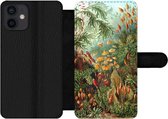 Bookcase Geschikt voor iPhone 12 Mini telefoonhoesje - Muscinae - Kunst - Oude meesters - Met vakjes - Wallet case met magneetsluiting