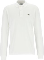 Lacoste Classic Fit polo lange mouw - wit - Maat: 5XL