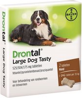 Drontal Large Dog Tasty 2 tabletten