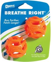 Chuckit breathe right fetch bal oranje 5 cm 2 st
