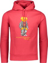 Polo Ralph Lauren  Hoodies Rood Rood Normaal - Maat XS - Heren - Lente/Zomer Collectie - Katoen;Polyester