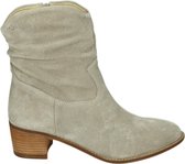 AQA Shoes A8107 - Volwassenen Laarsjes - Kleur: Wit/beige - Maat: 36