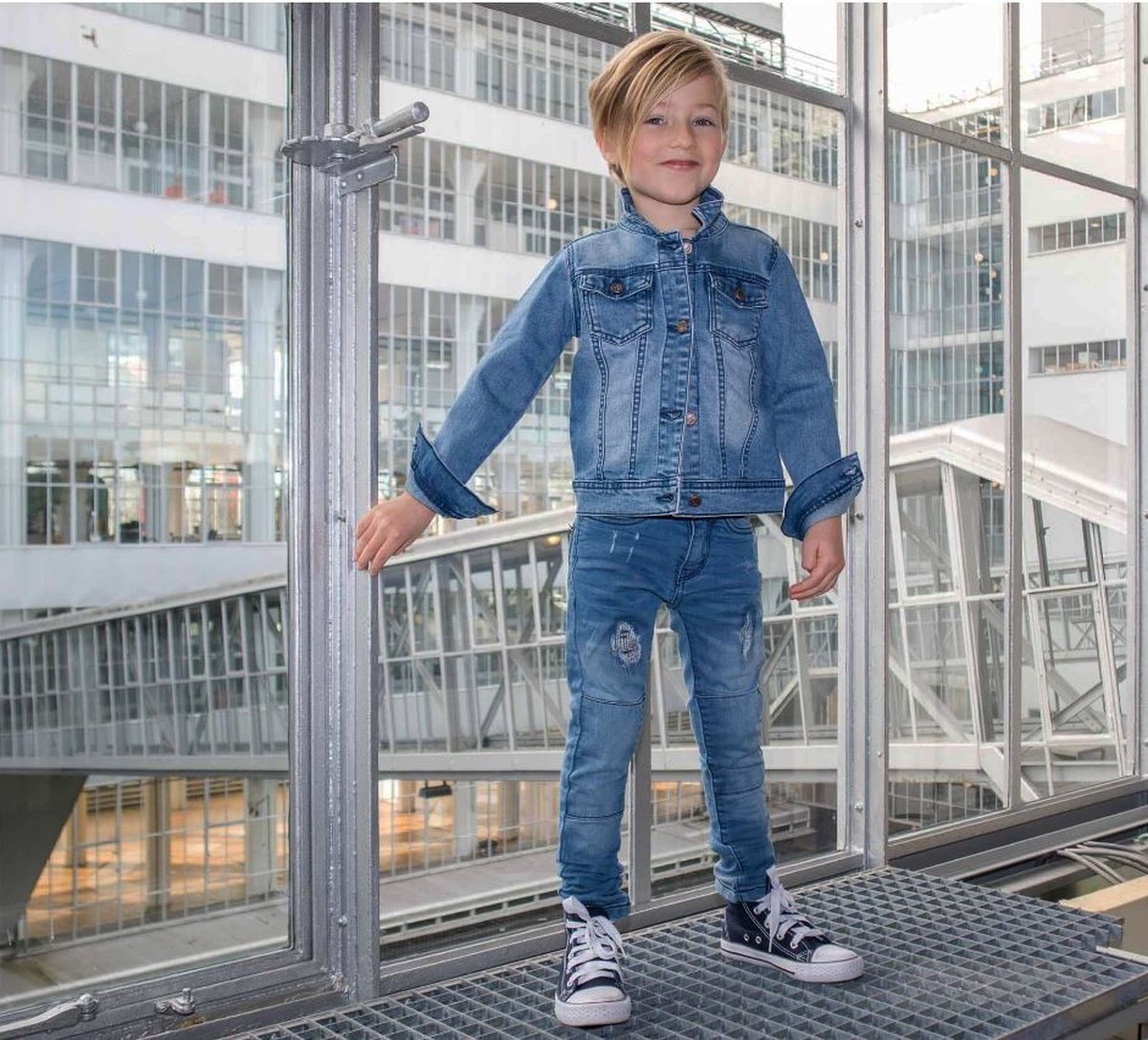 Dutch Dream Denim Jeansvest 'Elimu'