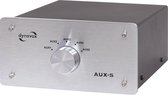 Dynavox AUX-S stereo ingangsuitbreider 5 ingangen in het zilver