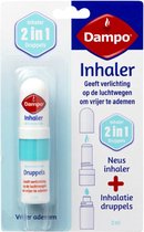 Dampo 2-in-1 - NeusInhaler - Inhalatiedruppels - 2 ml