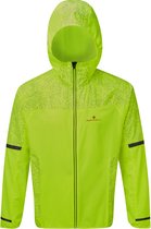 Ronhill Life Night Jacket Heren - sportjas - geel/zilver - maat XL