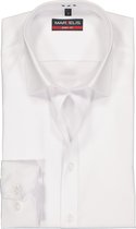 MARVELIS body fit overhemd - wit - Strijkvriendelijk - Boordmaat: 44