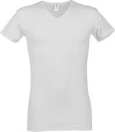 Alan Red - Bamboo T-shirt V-Hals Wit - Maat L - Body-fit