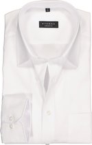 ETERNA comfort fit overhemd - poplin heren overhemd - wit - Strijkvrij - Boordmaat: 48
