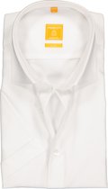 Redmond modern fit overhemd - korte mouw - wit - Strijkvriendelijk - Boordmaat: 39/40