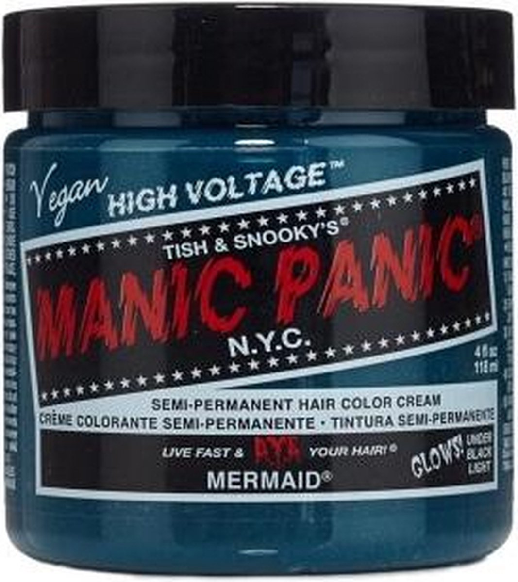 Manic Panic Semi permanente haarverf Mermaid Classic Groen