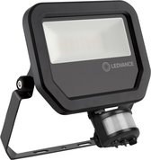 Ledvance - Straler LED 20W 2400 Lumen Cw Ip65 Pir - Zwart